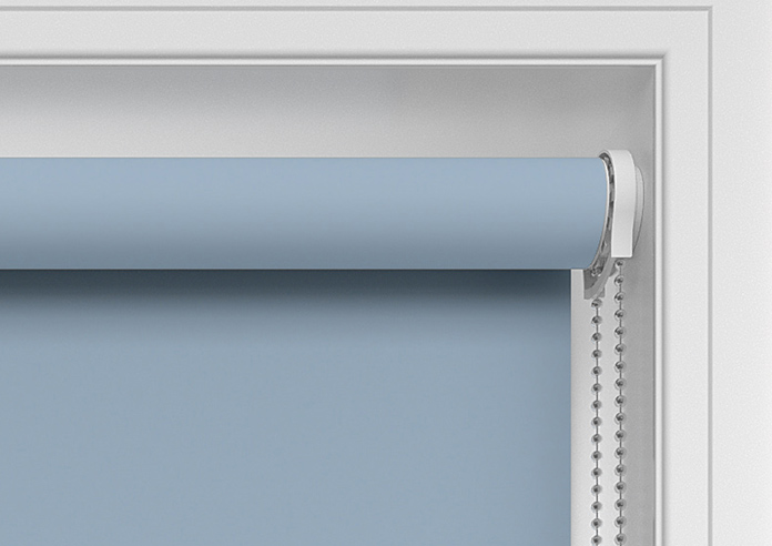 Trinity (Blackout), French Blue - Twist&Fit Roller Blind - Image 11